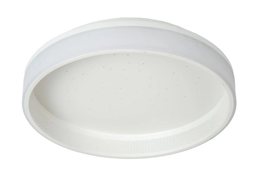 Lucide ESTREJA - Plafonnier - Ø 40 cm - LED 3 StepDim - CCT - 2500K/3000K - Blanc - éteint
